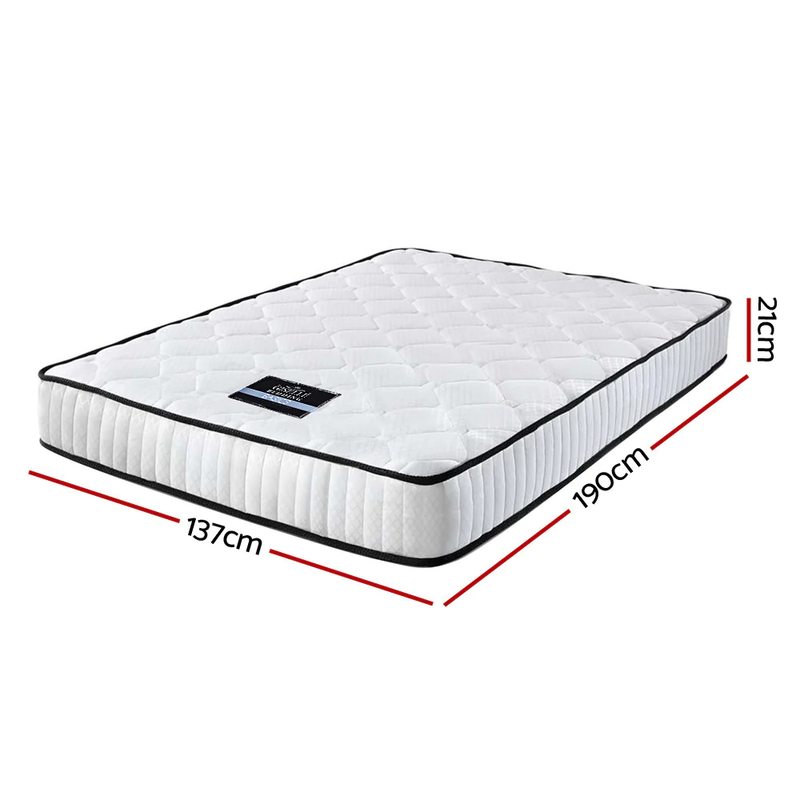 Python 21cm Thick SOFT 5.0 SINGLE/ KING SINGLE/ DOUBLE/ QUEEN Mattress Pocket Spring