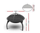 UFO BBQ Charcoal Grill D56 x H40 (cm)