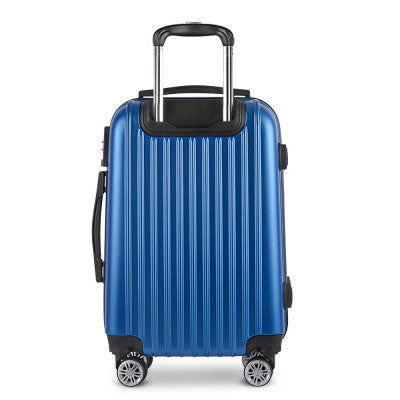 CLA Blue Suitcase 28" BLUE Color 360 Degree Wheels Luggage