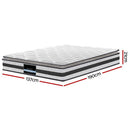 Norbo 21cm Thick SOFT 6.0 SINGLE/ KING SINGLE/ DOUBLE/ QUEEN Pillow Top Mattress Pocket Spring