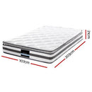 Norbo 21cm Thick SOFT 6.0 SINGLE/ KING SINGLE/ DOUBLE/ QUEEN Pillow Top Mattress Pocket Spring