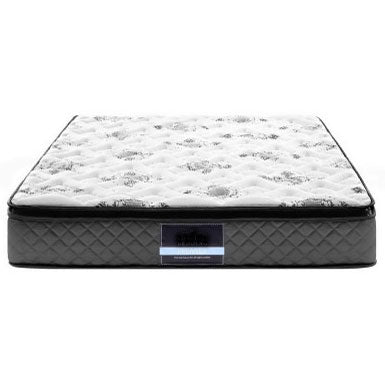 Ronell 24cm Thick Medium Firm 5.0 SINGLE/ KING SINGLE/ DOUBLE/ QUEEN/ KING Pillow Top Mattress  Pocket Spring