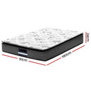 Ronell 24cm Thick SOFT 5.0 SINGLE/ KING SINGLE/ DOUBLE/ QUEEN/ KING Pillow Top Mattress  Pocket Spring
