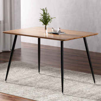 Mona 4-Seater Dining Table L120 x W80 x H77 (cm) Wooden Kitchen Table