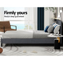 Neon Grey QUEEN / DOUBLE/ KING SINGLE/ SINGLE Bed Frame Linen Fabric