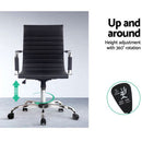 OCHAIR Office Study Chair Black Color