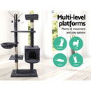 Cat Tree Scratching Post Scratcher Tower 140cm