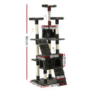 Cat Tree Scratching Post Scratcher Tower 180cm