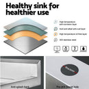 Sink Kitchen Bench Commercial 304 Stainless Steel L100xD60xH90cm