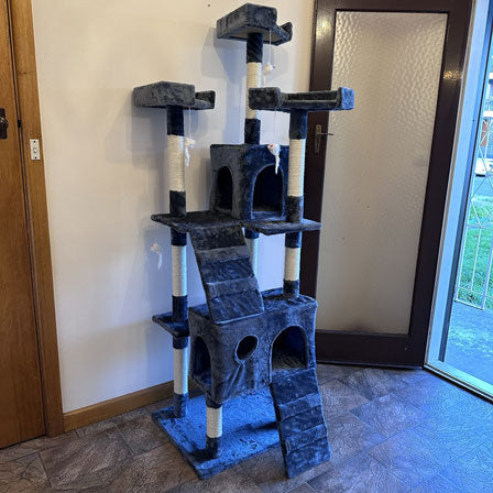 Cat Tree Scratching Post Scratcher Tower 180cm