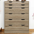 Annie Tallboy Chest of 6 Drawers Storage Cabinet W80 x D38 x H105 (cm)