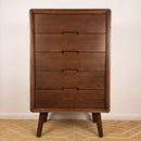 Anna Tallboy Chest of 5 Drawers