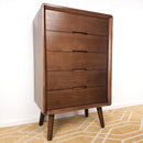 Anna Tallboy Chest of 5 Drawers