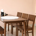 Charice Dining Set, Dining Table Set 4 Seater