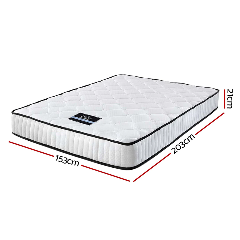 Python 21cm Thick SOFT 5.0 SINGLE/ KING SINGLE/ DOUBLE/ QUEEN Mattress Pocket Spring