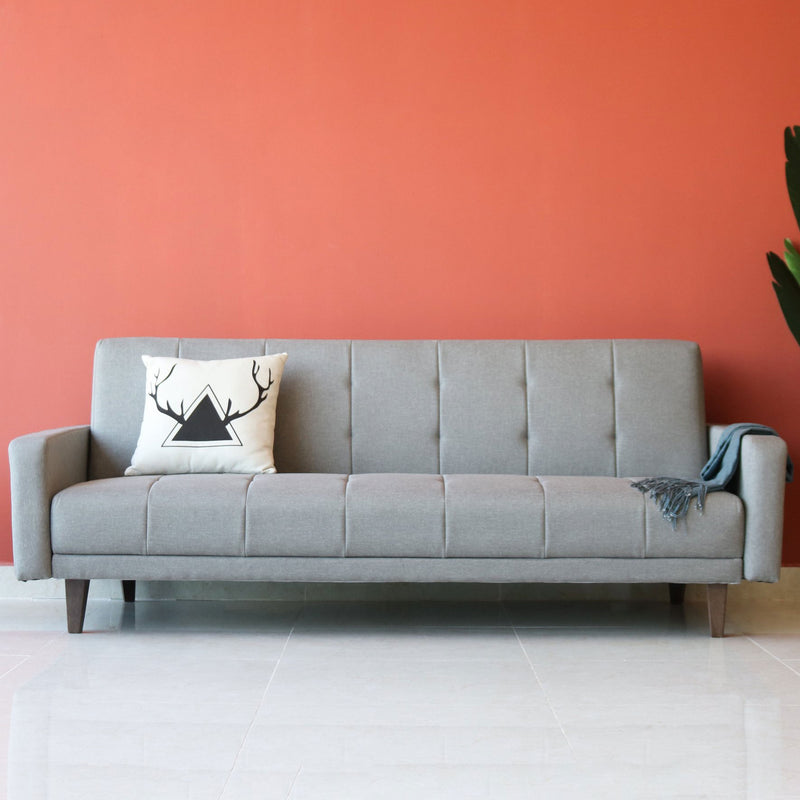 Rayna 3-Seat Sofa Bed, Removable Arms
