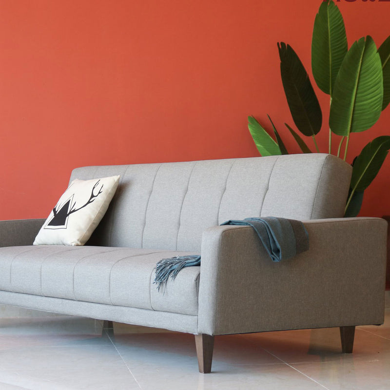 Rayna 3-Seat Sofa Bed, Removable Arms