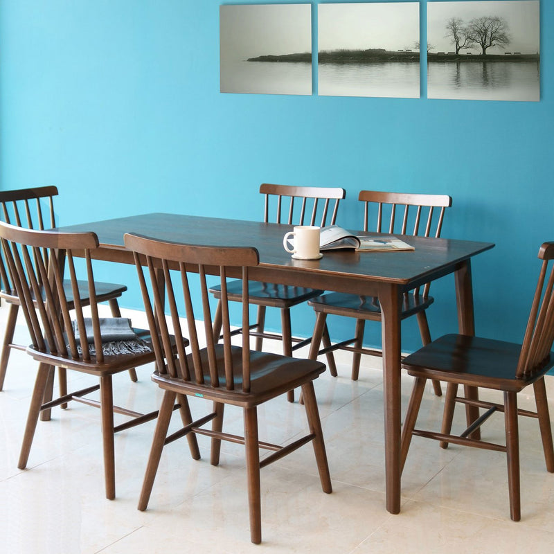 Rion Dining Set, Dining Table and 6 Chairs