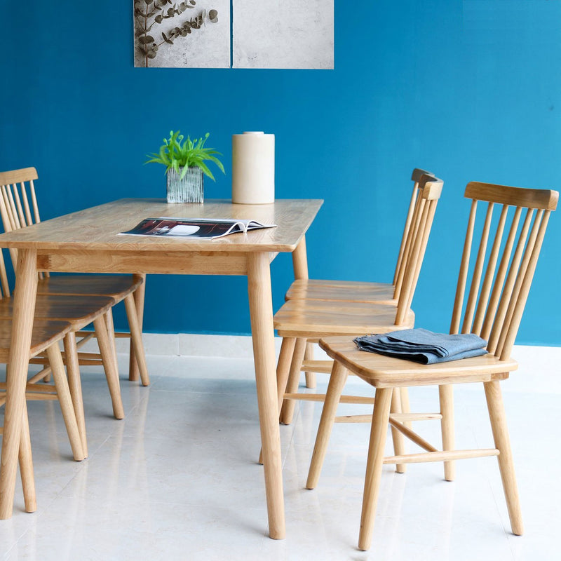Rion Dining Set, Dining Table and 6 Chairs